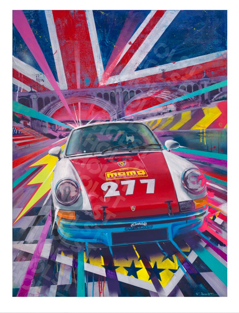 Magnus Walker X Felix Holst 277 Limited Edition Print